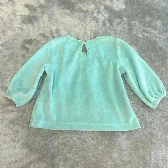Baby Boots - Long sleeve  Velour dress. Size 6 months - Picture 3 of 4